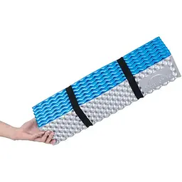 Килимок складний IXPE Naturehike NH19QD008 алюмінієва плівка 185x56х1,8 см оливковий зелений - мініатюра 3
