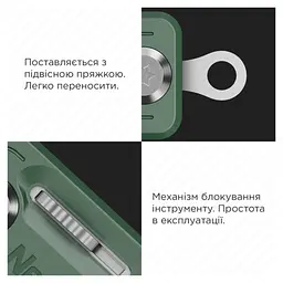 Мультитул NexTool Multi Functional Knife зелений (NE20098) - мініатюра 5