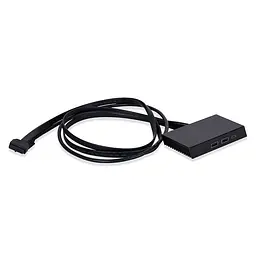 Додатковий USB-хаб для корпусів Lian Li O11D EVO(Additional IO Kit), Чорний (G89.O11DE-3X.00) - мініатюра 3