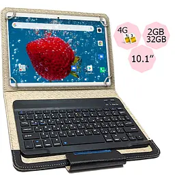 Планшет-телефон Hoozo S 232 LTE 2/32 4G Pink + Чохол із Bluetooth клавіатурою - мініатюра 2