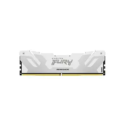 Модуль пам'яті для комп'ютера DDR5 32GB (2x16GB) 8000 MHz Renegade White Kingston Fury (ex.HyperX) (KF580C38RWK2-32) - мініатюра 3