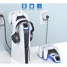 Зарядна станція Oivo IV-P5252 для DualSense PS5 [137095] - мініатюра 10