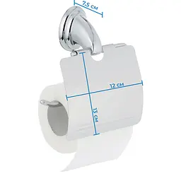 Паперотримач з кришкою ZERIX LR1503 (LL1493) - мініатюра 3