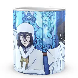Кухоль GeekLand Проза Бродячих Псів Bungo Stray Dogs blue enviroment SD 02.09 330 мл білий - мініатюра 3