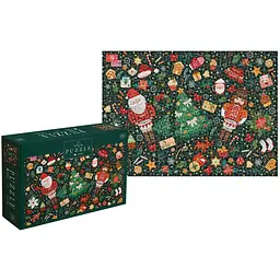 Пазли тришарові Interdruk Christmas Full of Joy 1000 шт. (376374) - мініатюра 3