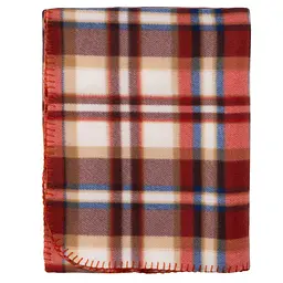 Плед Ardesto Fleece 100% поліестер, клітинка, біло-коричневий 130х160 см (ART0720PB) - мініатюра 3