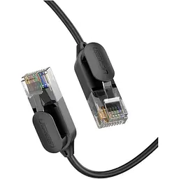 Патч-корд Ugreen NW122 CAT 6A Pure Copper Ethernet Cable OD2.8 3m Black (70653) [100063] - мініатюра 3