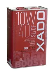 XADO 10W-40 SL/CF RED Boost 4 л (XA 26144) - мініатюра 4