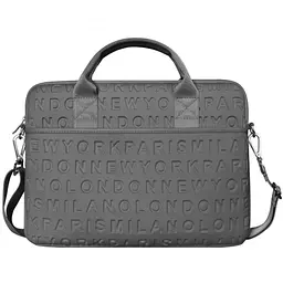 Сумка для ноутбука WiWU Cosmo Slim Case for MacBook 13,3` / 14` Grey (6957815515868) [57188] - мініатюра 1