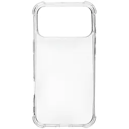 TPU чохол GETMAN Ease logo посилені кути для Apple iPhone 17 Pro Max (6.9) Безбарвний (прозорий) - мініатюра 2