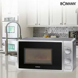 Мікрохвильова піч Bomann MWG 6015 CB silver (MWG6015CB silver) - мініатюра 10