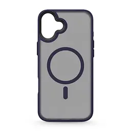 Чехол для Apple iPhone 16 Plus, Uniq MagCase, синий, противоударный, панель-накладка с MagSafe, ударопрочный TPU+PC, с магнитом MagSafe, поддержка полноценной беспроводной зарядки, ArmorStandart (ARM79502)