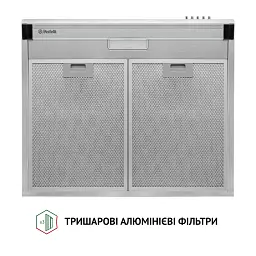 Витяжка плоска Perfelli PL 6144 I LED - мініатюра 8