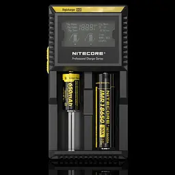 Універсальний зарядний пристрій акумуляторів Nitecore Digicharger D2 з LED дисплеєм - мініатюра 2