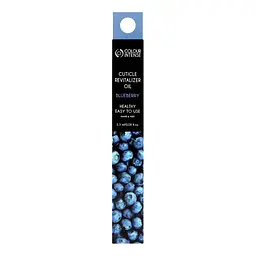 Олія для кутикули Colour Intense Cuticle Revitalizer Oil Blueberry відновлювальна 2.5 мл - мініатюра 3