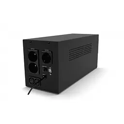Джерело безперебійного живлення UPS Volt Polska 1500VA 2x9Ah (900/1500W) - мініатюра 3