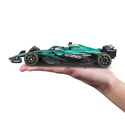 Автомодель з фігуркою Bburago Aston Martin AMR25 (18-28071 (#14)) - мініатюра 7