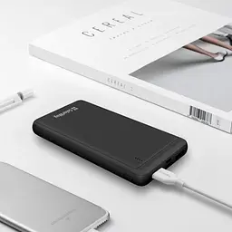 Універсальна мобільна батарея 10000 mAh, Black, 18 Вт ColorWay teh0027641 - мініатюра 4