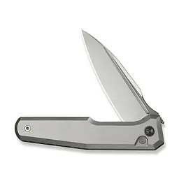 Ніж складаний туристичний Weknife Dressytak (8.6 см) Bohler M390 / Titanium сірий - мініатюра 3