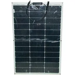 Гнучка сонячна панель 18V 100W, переносна сонячна батарея для дому Flexible panel 595х925х2.6 мм