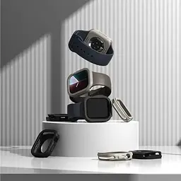 Силіконовий чохол Ringke Air Black для Apple Watch 10 (46мм) - мініатюра 5