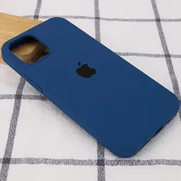 Чохол Silicone Case Full Protective Apple iPhone 13 Pro Max navy blue - мініатюра 2