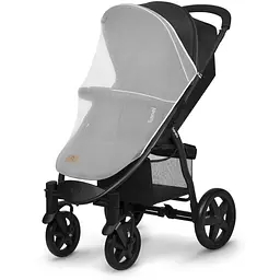Прогулянкова коляска Lionelo Annet Plus Black Carbon, чорна (LO-ANNET PLUS BLACK CARBON) - мініатюра 6