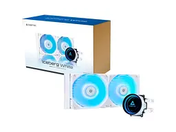 Водяне охолодження Chieftec Iceberg 240 ARGB White (CLC-240-RGB-W) - мініатюра 6