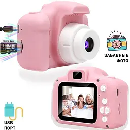 Фотоапарат дитячий GM13 Pink (10514) - мініатюра 5