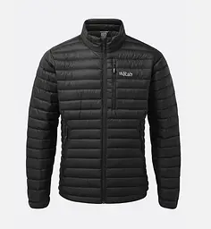 Легкий пуховик Rab Microlight Jacket L Чорний