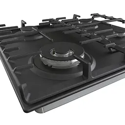 Варильна поверхня Gorenje газова, 60см, чавун, чорний - мініатюра 4