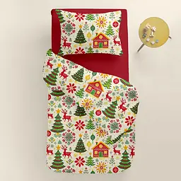 Дитяча постільна білизна в ліжечко CHRISTMAS CS9 COSAS (4822052503669) - мініатюра 2