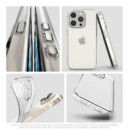 Чохол до мобільного телефона Armorstandart Air Motorola G05 / E15 Camera cover Clear (ARM82961) - мініатюра 4