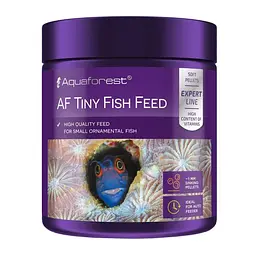 Корм для дрібних морських риб Aquaforest AF Tiny Fish Feed 120 г - м’які гранули з вітамінами
