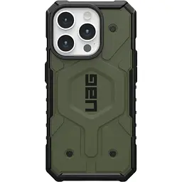 Оригінальний протиударний чохол UAG Pathfinder MagSafe для iPhone 15 Pro (6.1") Olive Drab 114281117272