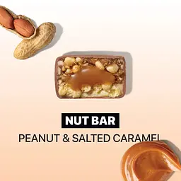 Батончик Space Bite Nut Bar 10*40 грам арахіс та солона каремель SpaceFood vit0003640 - мініатюра 2