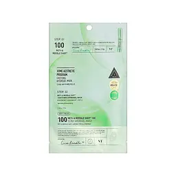 Маска для обличчя VT Cosmetics Reedle Shot Reti-A Reedle Shot 100 2 Step Hydrogel Mask Двоетапна зміцнювальна 1.5 г + 33 г (8803463007386)
