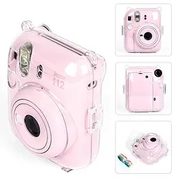 Чохол для фотоапарата Fujifilm Instax Mini 12 Прозорий - мініатюра 9