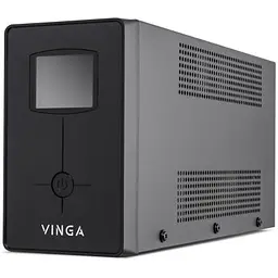 Пристрій безперебійного живлення Vinga LCD 600VA metal case (VPC-600M) - мініатюра 8