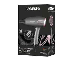 Фен Ardesto Pink Touch 2000 Вт сіро-рожевий (HD-R350PT) - мініатюра 9