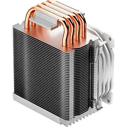Кулер для процесора Jonsbo CR-1400 White (92mm/LGA115X/1200/1700, AMD AM4/AM5/4 тепл. трубки) (CR-1400 White) - мініатюра 5