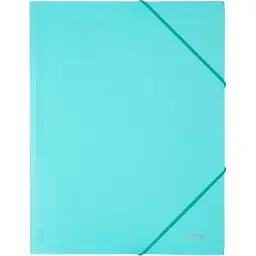 Папка на резинках Axent A4 430 мкм Pastelini mint (1504-18-A)
