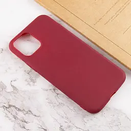 Силіконовий чохол Candy для Apple iPhone 11 6.1" Бордовий - мініатюра 4