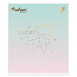 Набір зошитів для записів А5 Yes Goldstar Pusheen 24 аркуша в лінію 10 шт. (767544) - мініатюра 2