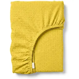 Простирадло Cosas на резинці з текстурованої бавовни 80х160 summer, жовтий (107WaffleCottonSummer_80x160x20)