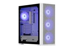 2E Gaming Корпус Vertex GI01W без БЖ 2xUSB3.0, 1xUSBType-C, 3x140мм ARGB, 1x120мм ARGB, VGA 380мм, LCS ready, контролер з пультом, TG Side Panel, EATX, білий - мініатюра 4