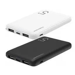 Зовнішній акумулятор Powerbank Sertec ST-2060 5000 mAh (Чорний) - мініатюра 3