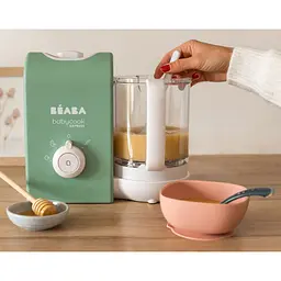 Пароварка-блендер Beaba Babycook Express Olive (916301) - мініатюра 9