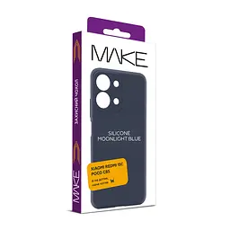 Чохол MAKE Xiaomi Redmi 15C/Poco C85 Silicone Moonlight Blue - мініатюра 2