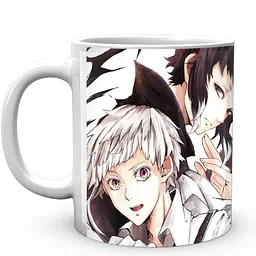 Кухоль GeekLand Проза Бродячих Псів Bungo Stray Dogs fine guys SD 02.08 330 мл білий - мініатюра 3